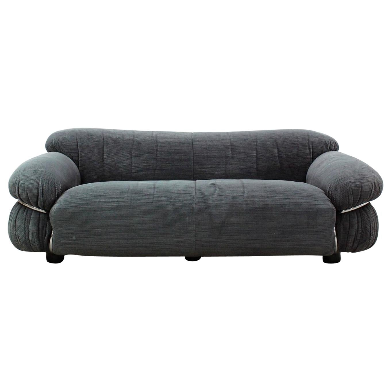 Customizable Tacchini Sesann Sofa Designed by Gianfranco Frattini 