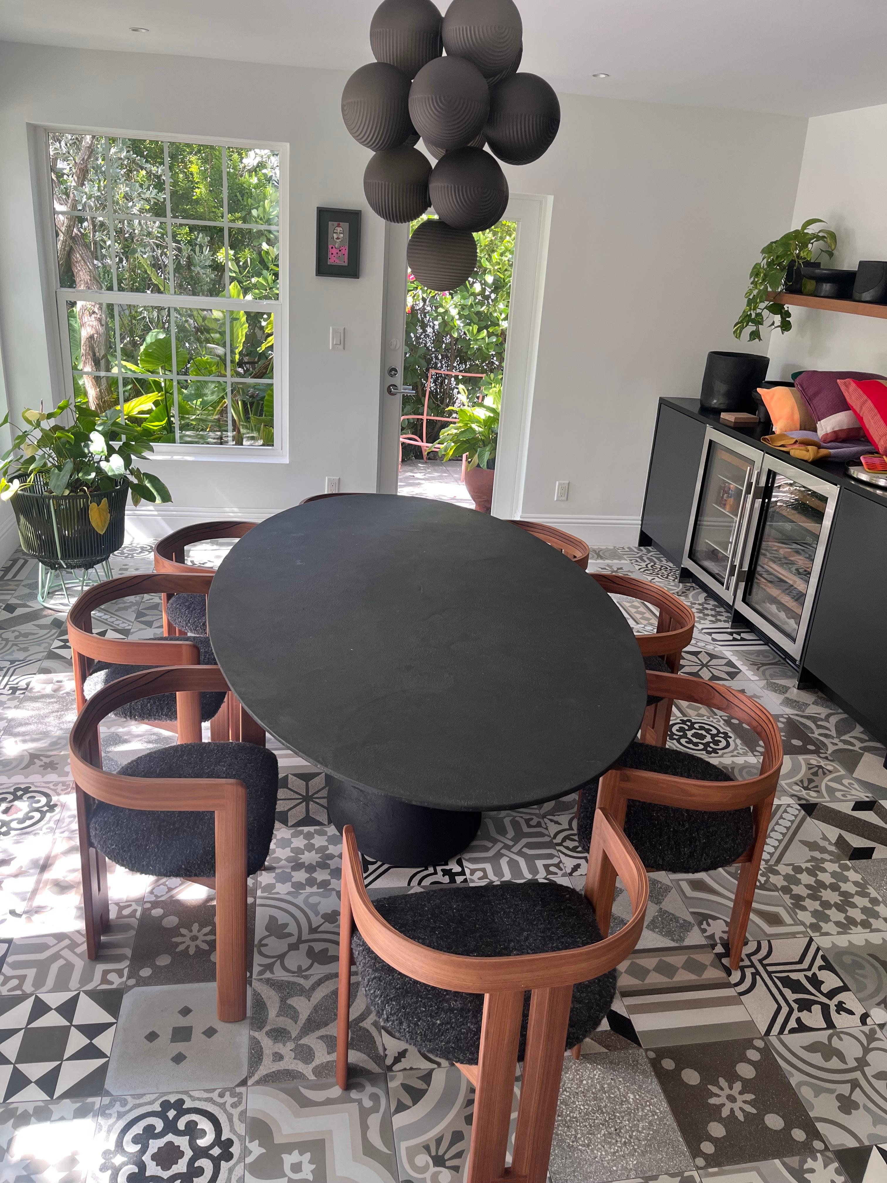 Tacchini Set of Eight Limited edition of 200 Pigreco Chairs in STOCK For Sale 13
