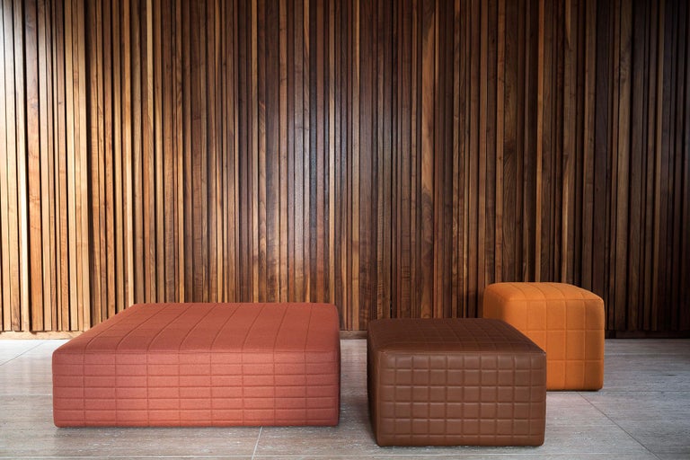 Tacchini Set of Three Quartier Ottomans Designed by Claesson Koivisto ...