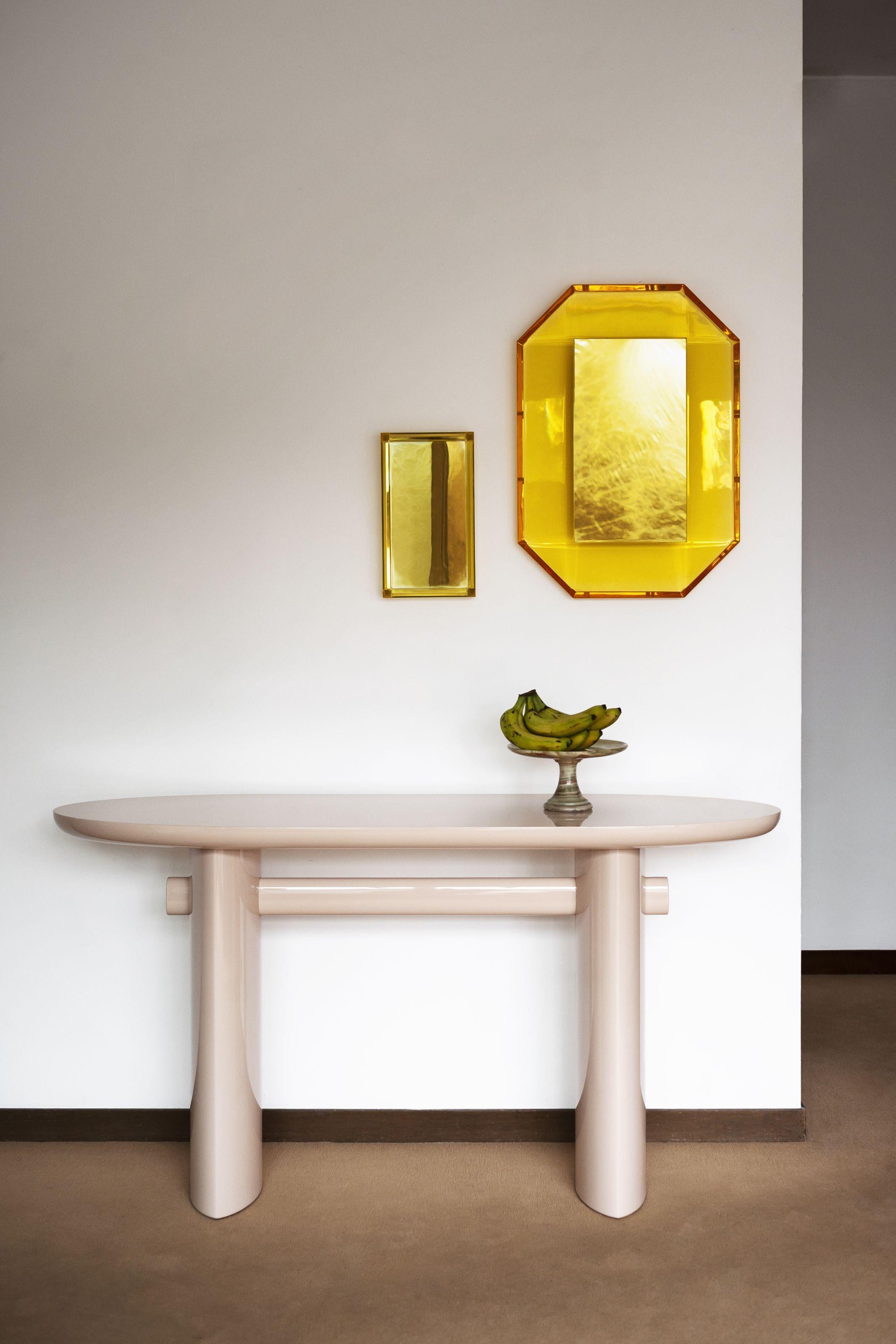 Tacchini Set of Three Tact Mirrors by Objects of Common Interest In New Condition For Sale In New York, NY
