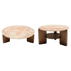 Tacchini Set of Two Kanji Coffee Tables by Monica Förster in STOCK
