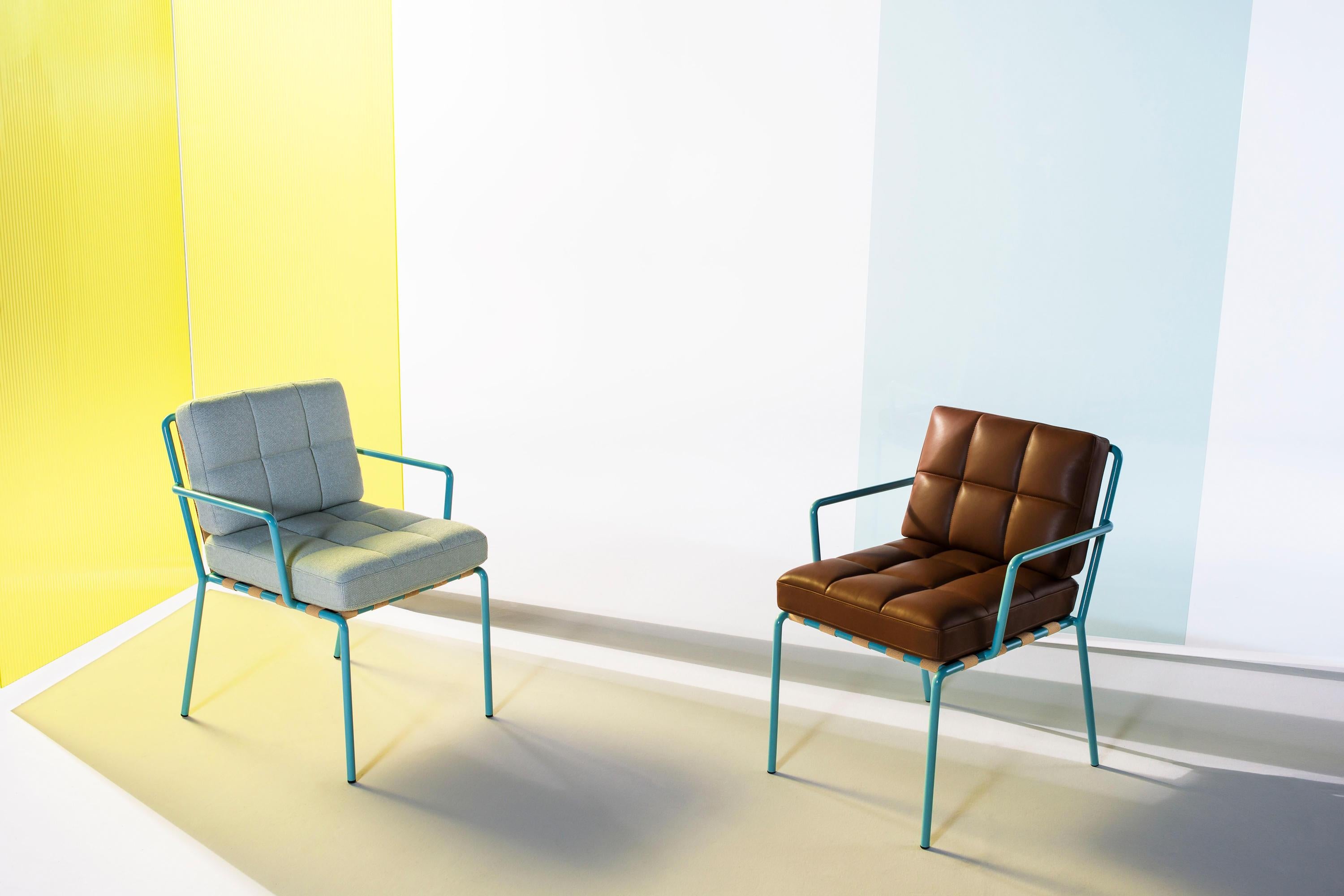 Customizable Tacchini Set of Two Memory Lane Chairs by Christophe Pillet For Sale 1