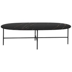Tacchini Soap Low Table in Marble Sahara Noir Top  by Gordon Guillaumier