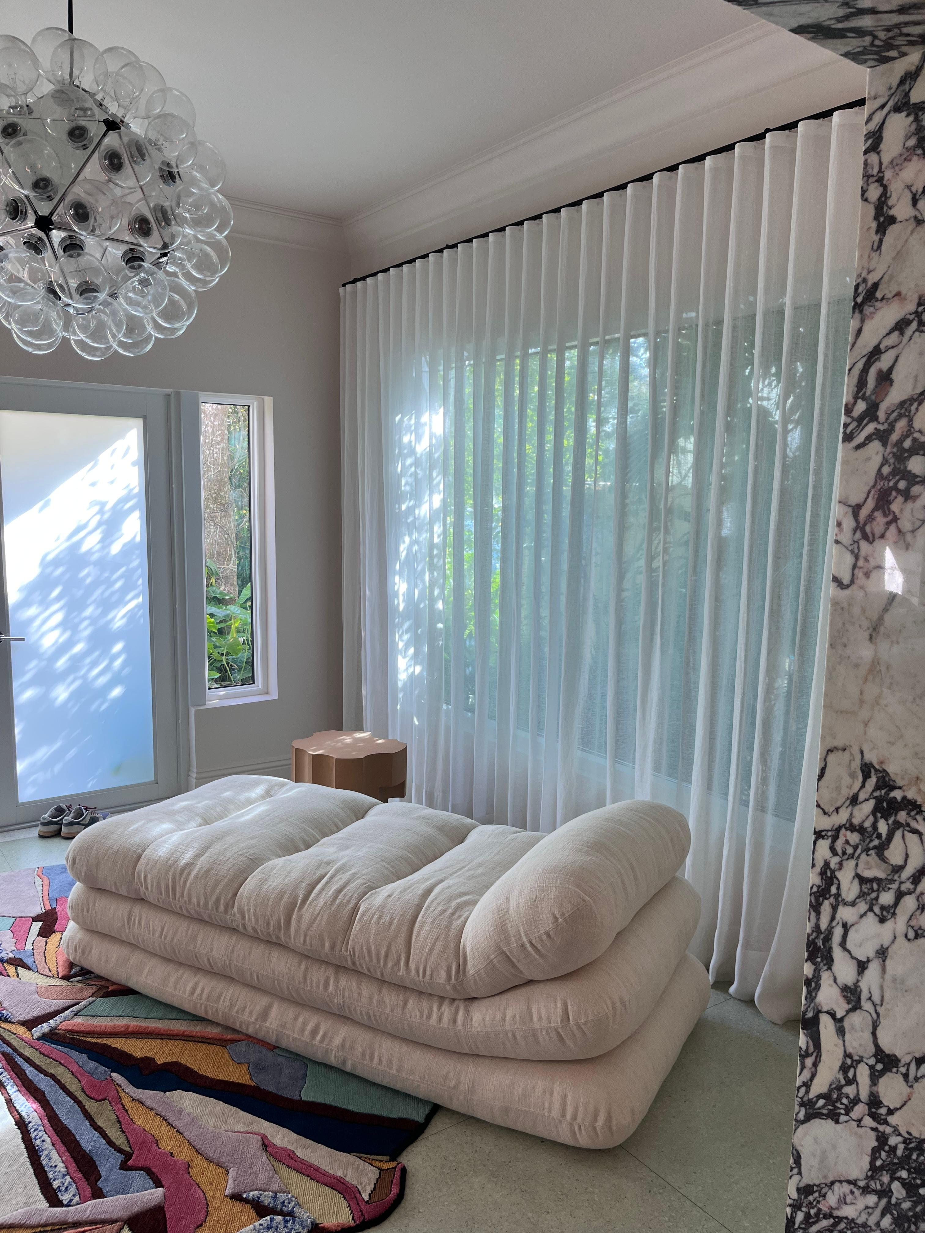 Fabric Tacchini Solar Daybed by Faye Toogood in STOCK For Sale
