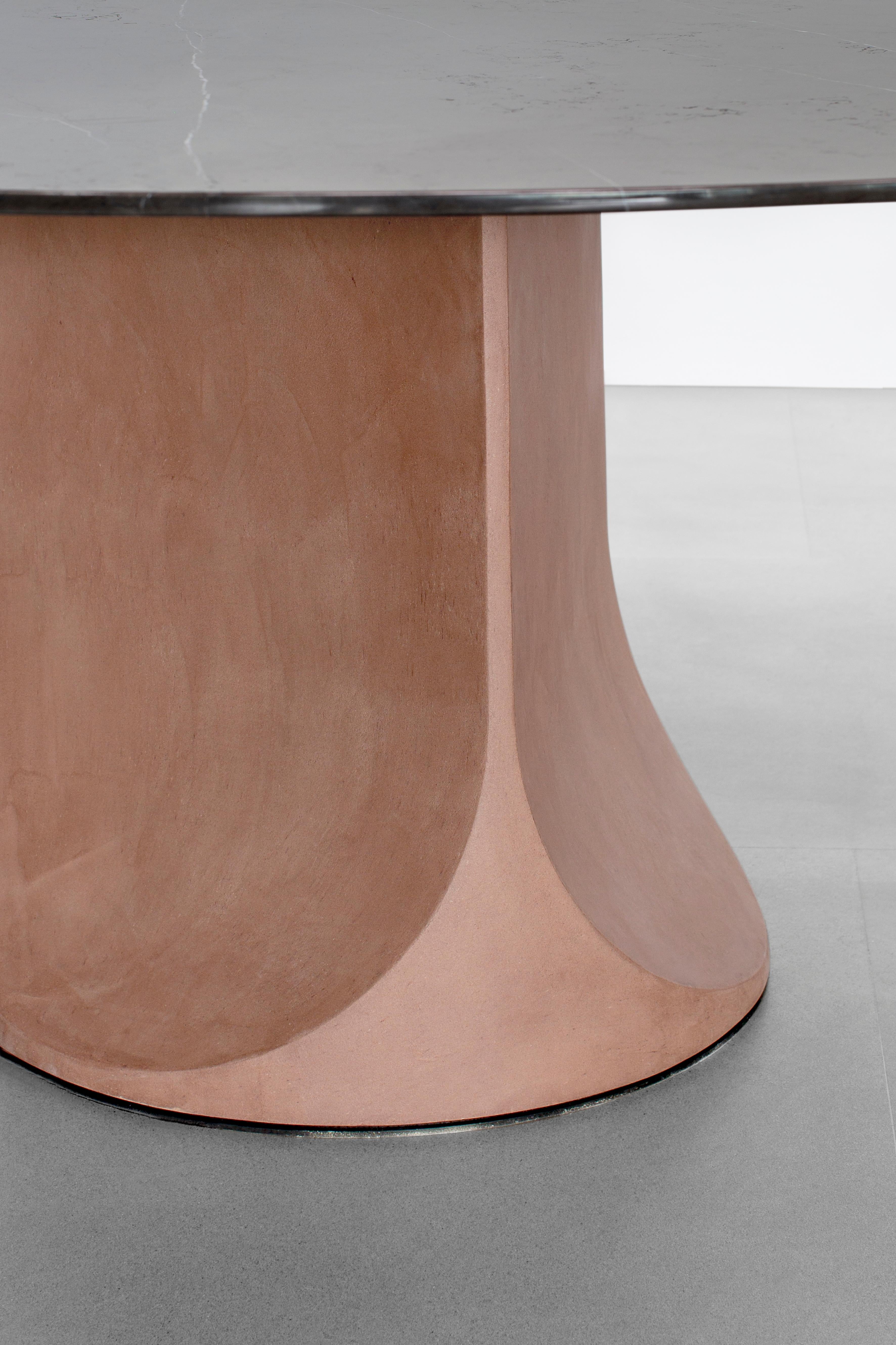 Table personnalisable en marbre Tacchini Togrul conçue par Gordon Guillaumier en vente 4
