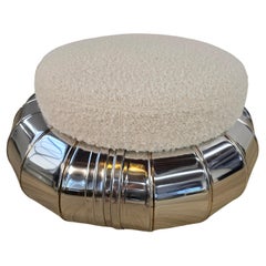 Fabric Ottomans and Poufs