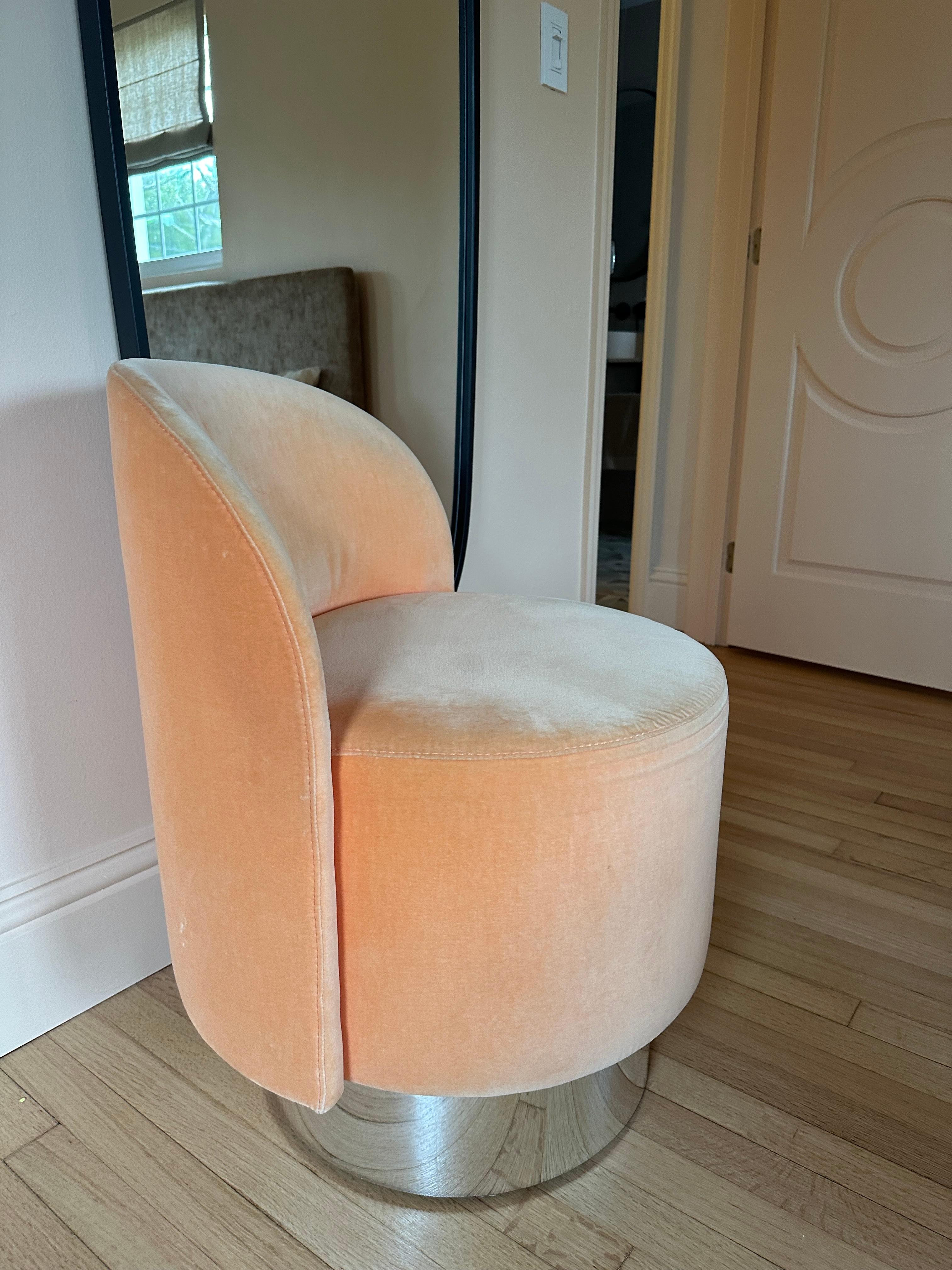 Tacchini Velvet Pastille Chair by Studiopepe in STOCK For Sale 1