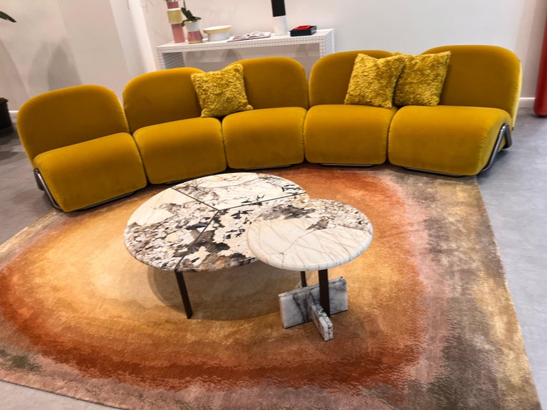 Tacchini Velvet Victoria Sofa Designed by David/Nicolas in STOCK For