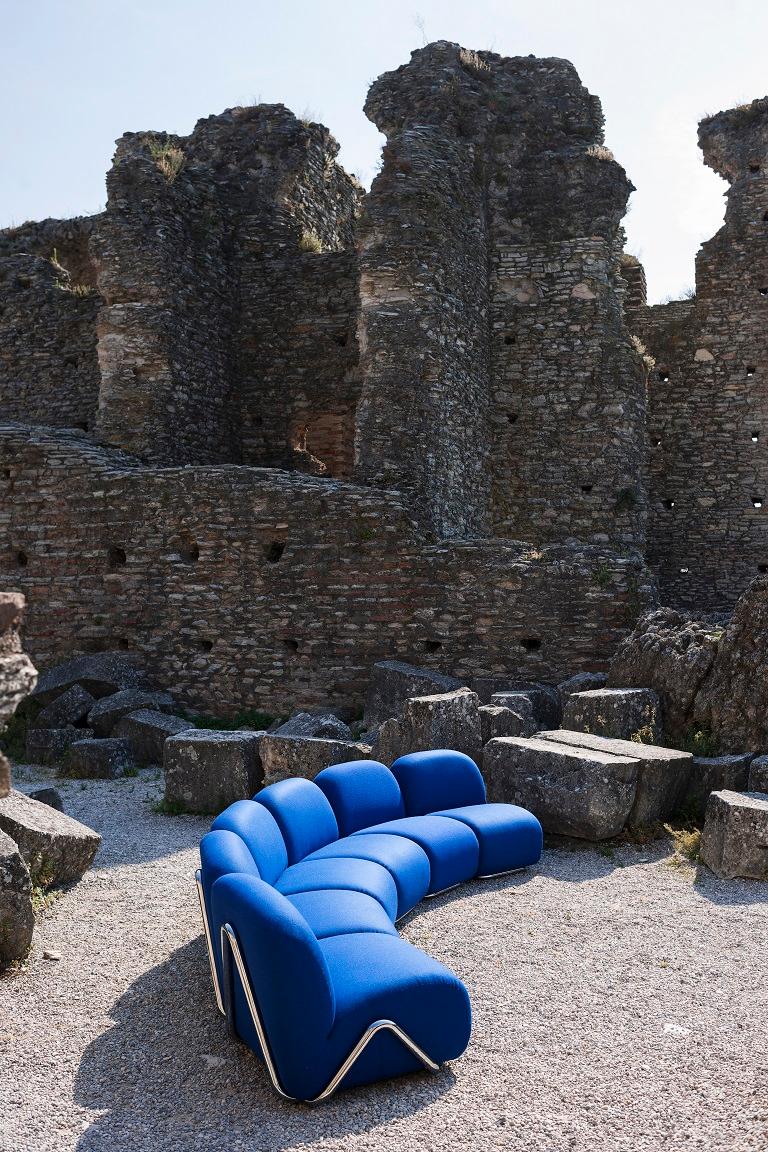 Polished Tacchini Victoria Armchair designed by David/Nicolas