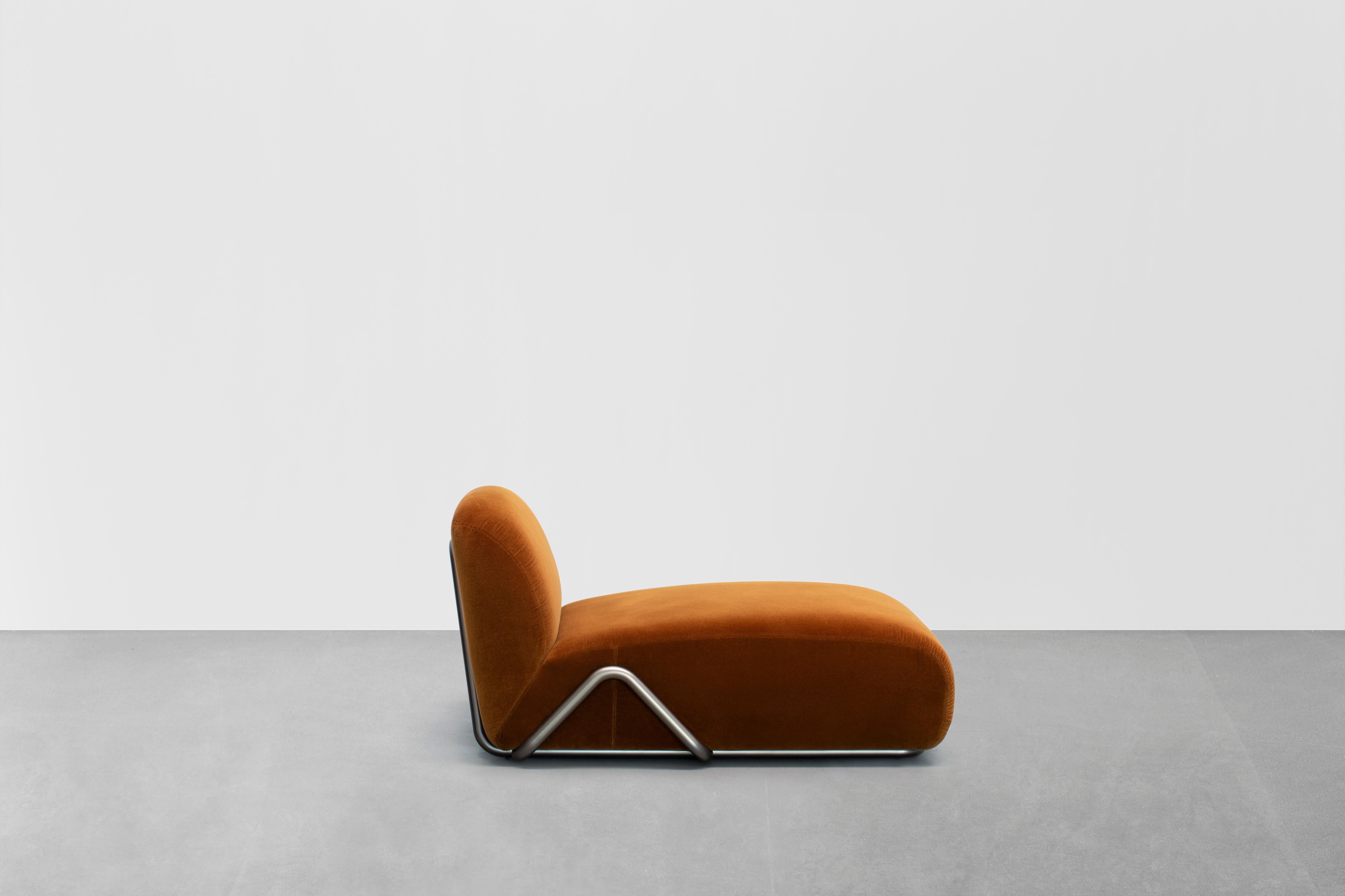 Moderne Tacchini Victoria fauteuil long conçu par David/Nicolas