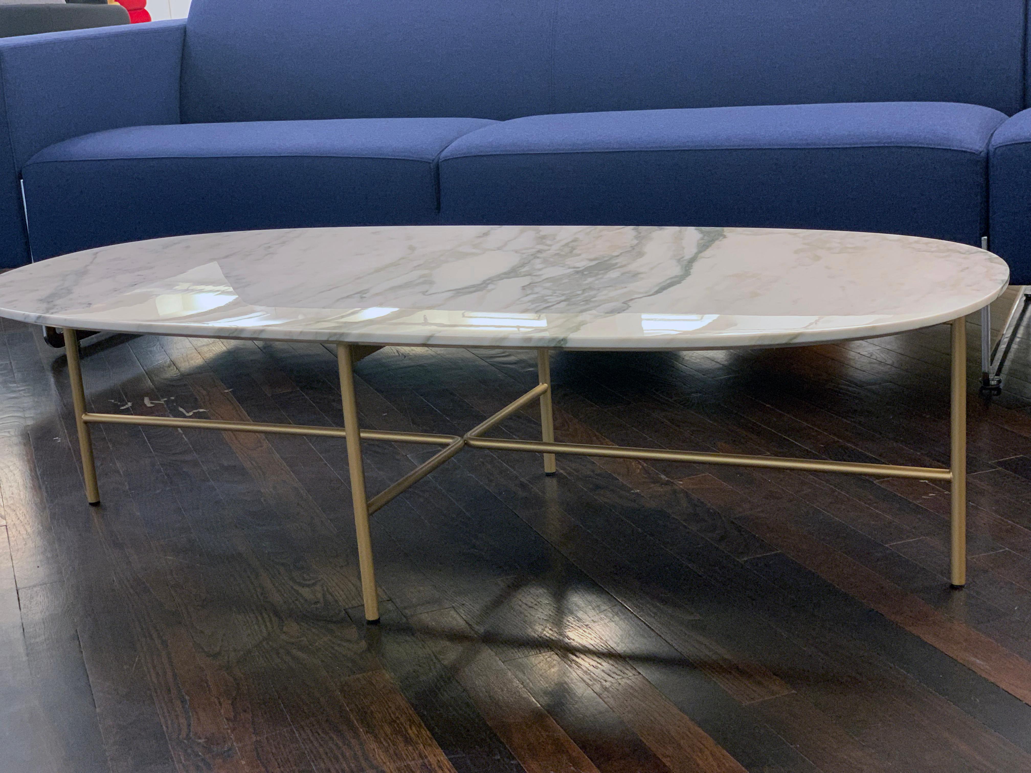 Tacchini White Calacatta Marble Soap Table 5