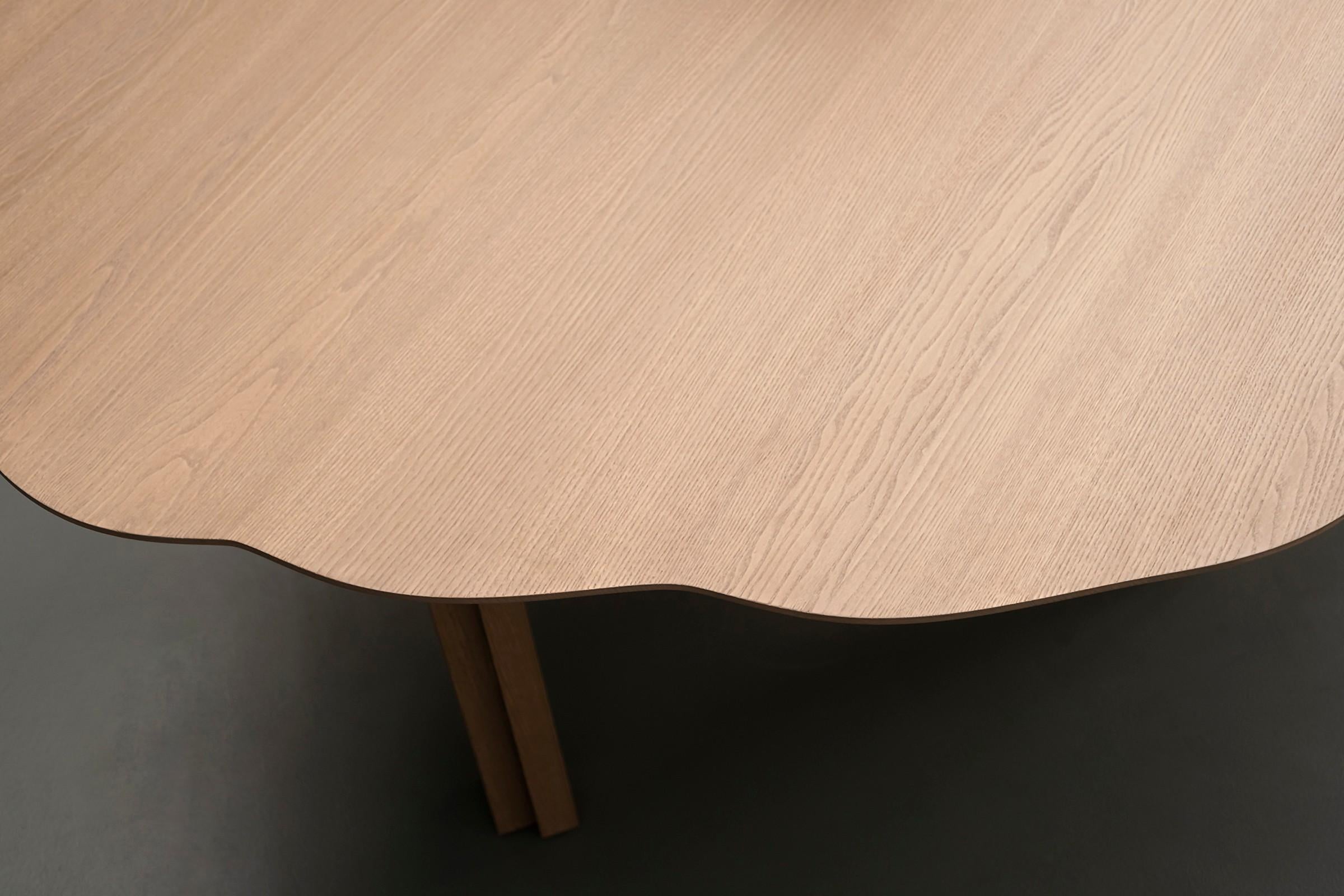 Tacchini Wood Parker Table by Lorenzo Bini For Sale 2