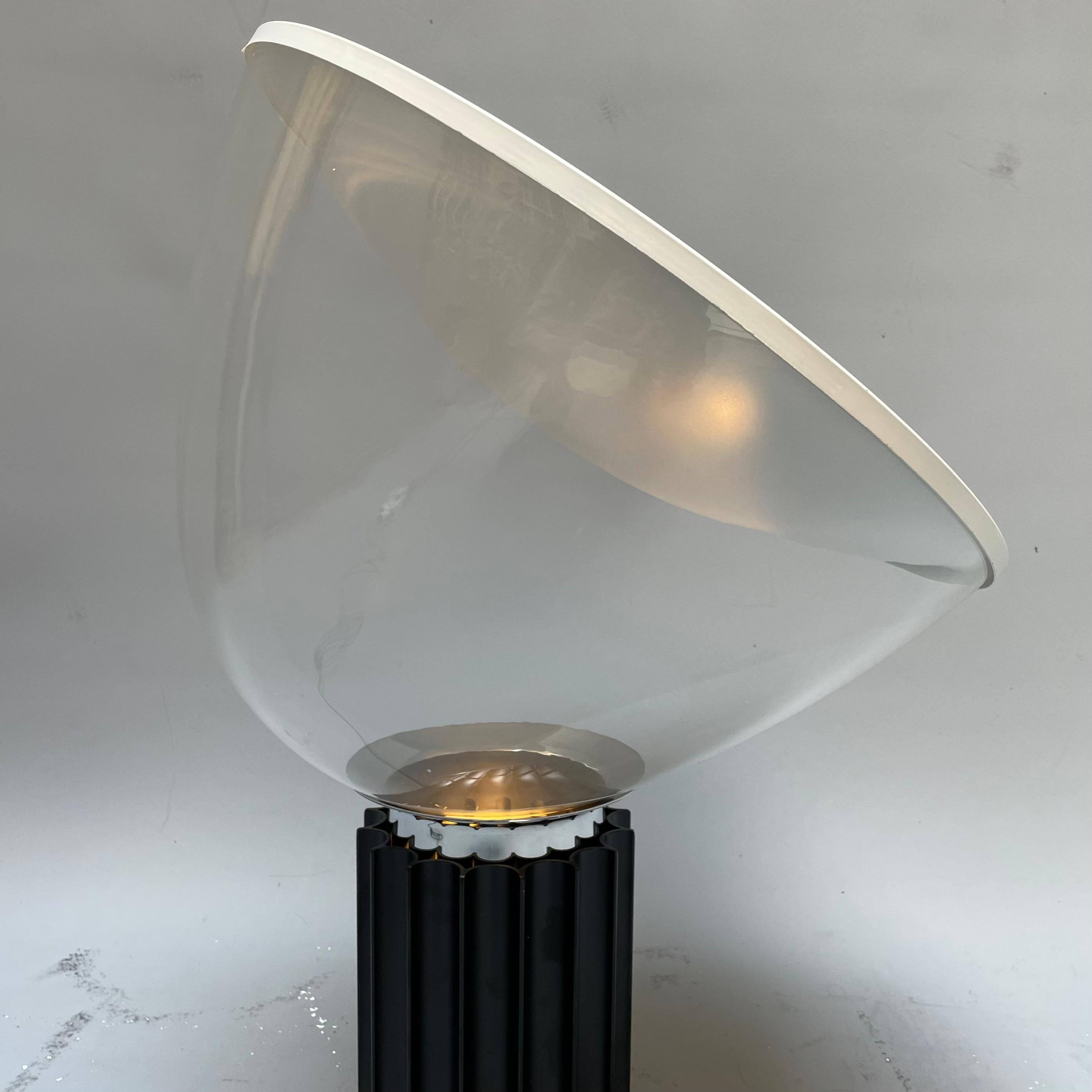 Aluminum Taccia Lamp, Achille Castiglioni