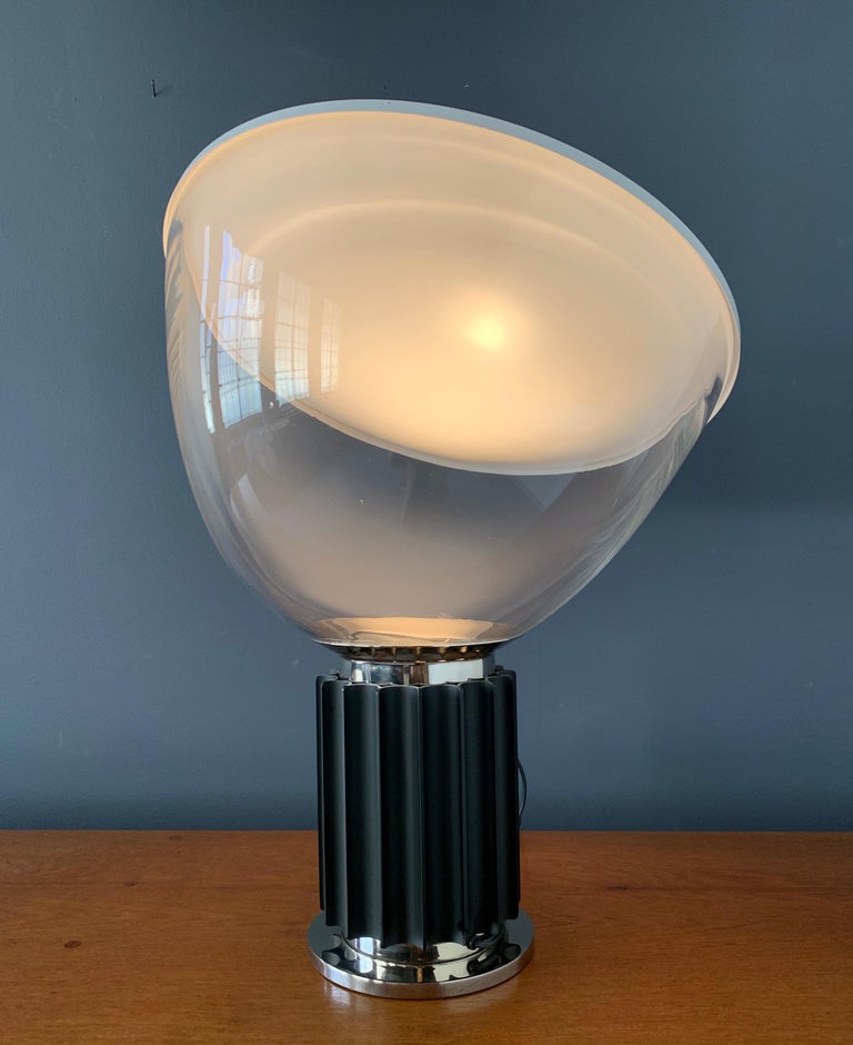 Mid-Century Modern Taccia Table Lamp Designed by Achille Castiglioni for Flos For Sale