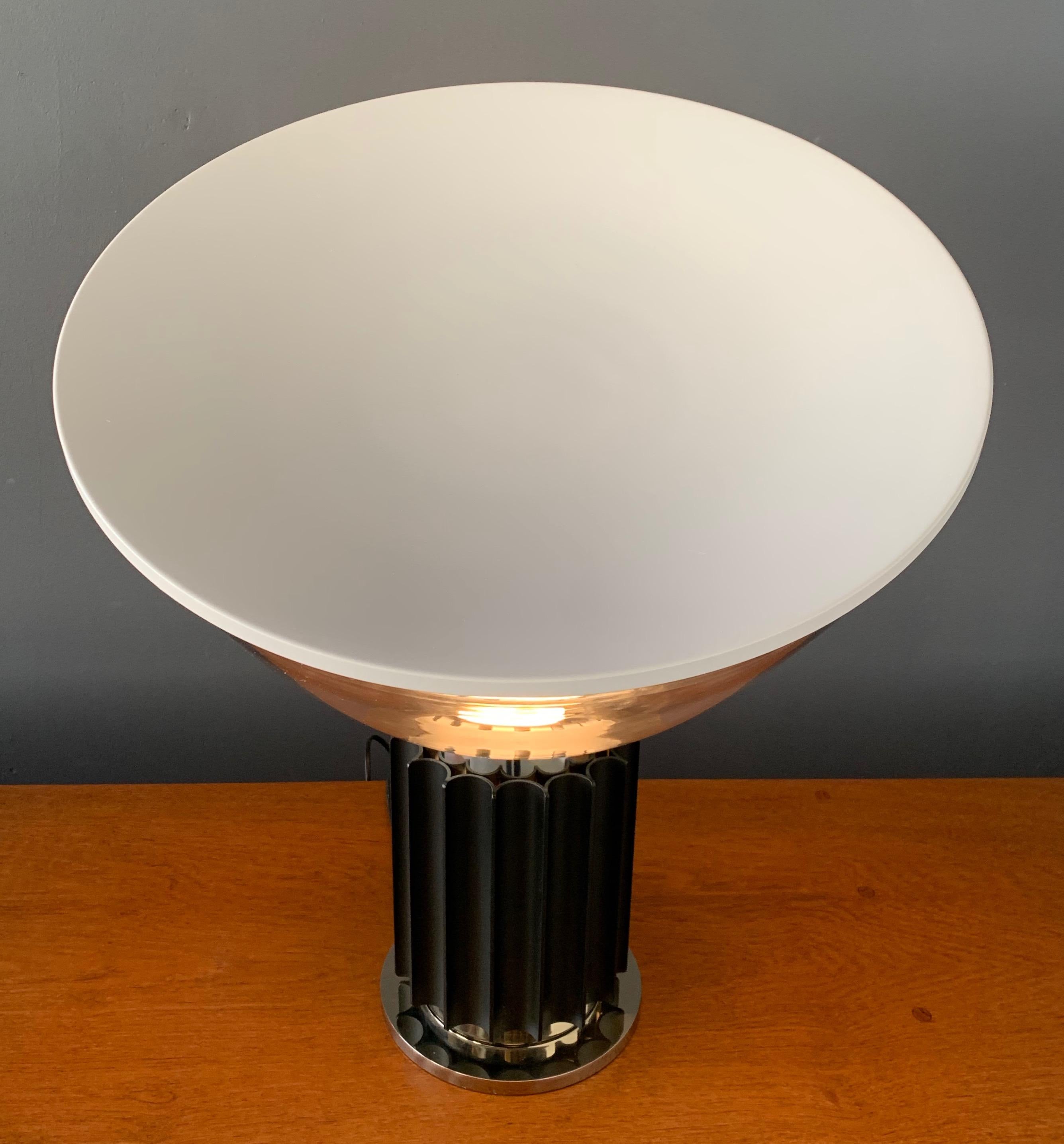 European Taccia Table Lamp Designed by Achille Castiglioni for Flos