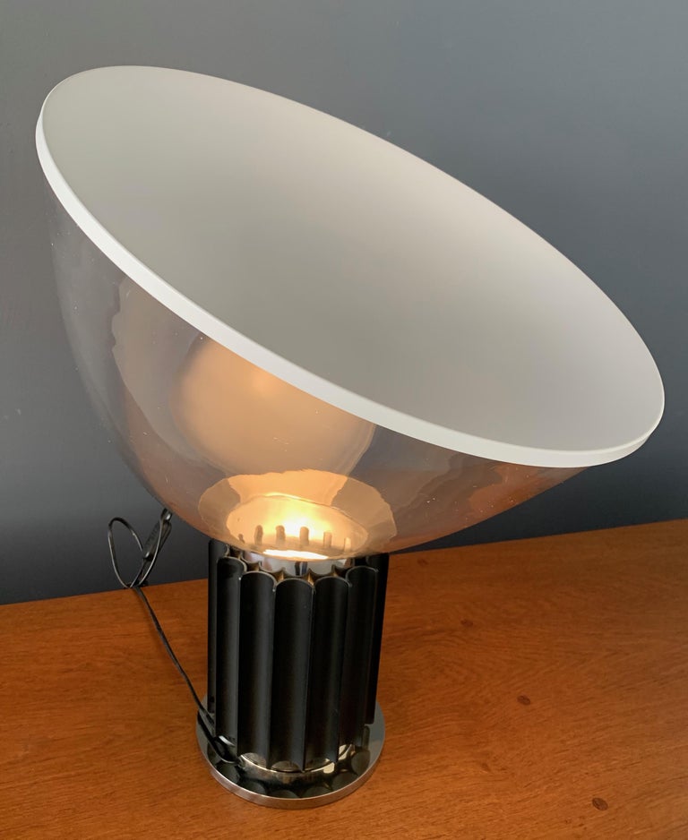 20th Century Taccia Table Lamp Designed by Achille Castiglioni for Flos For Sale
