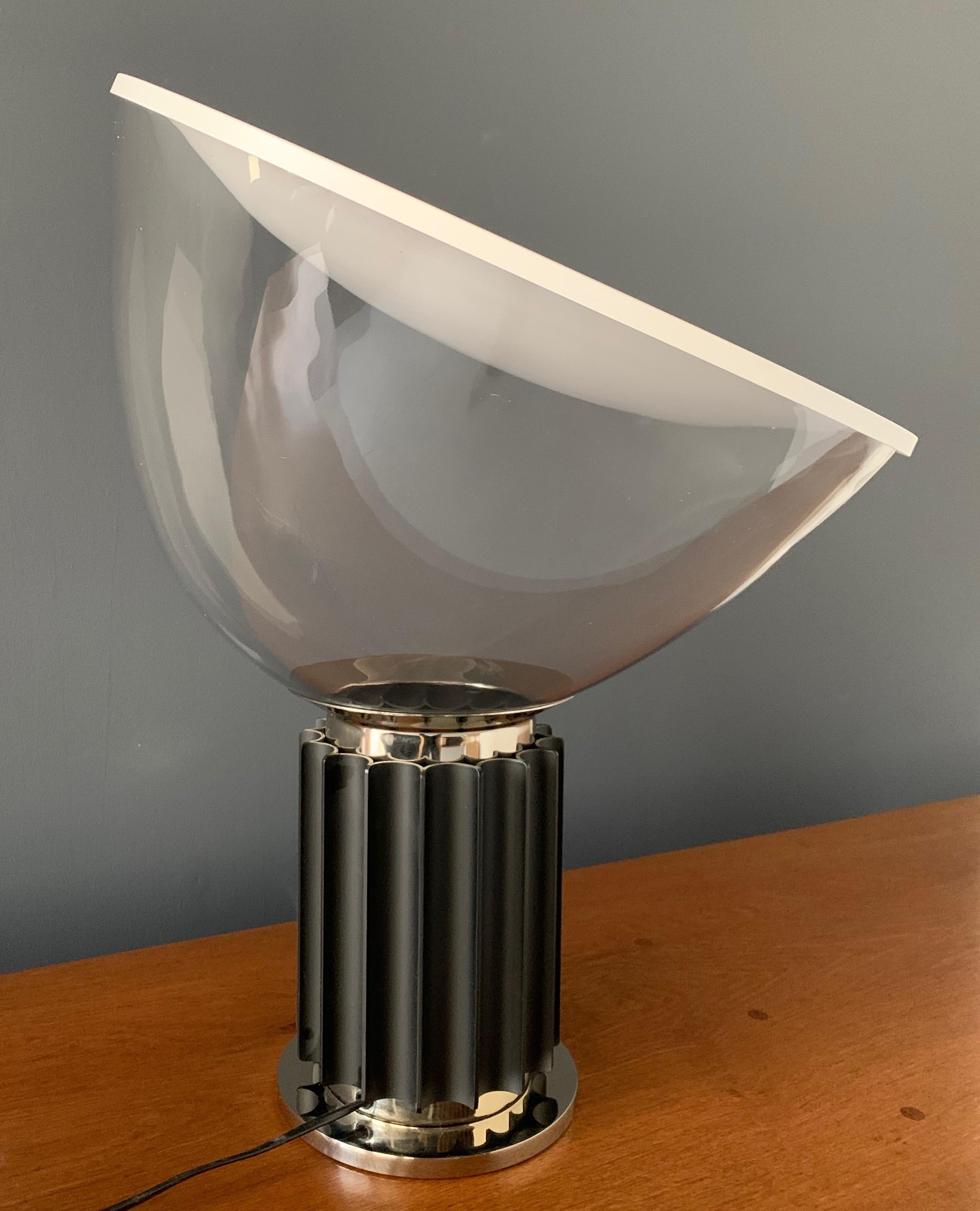 20th Century Taccia Table Lamp Designed by Achille Castiglioni for Flos