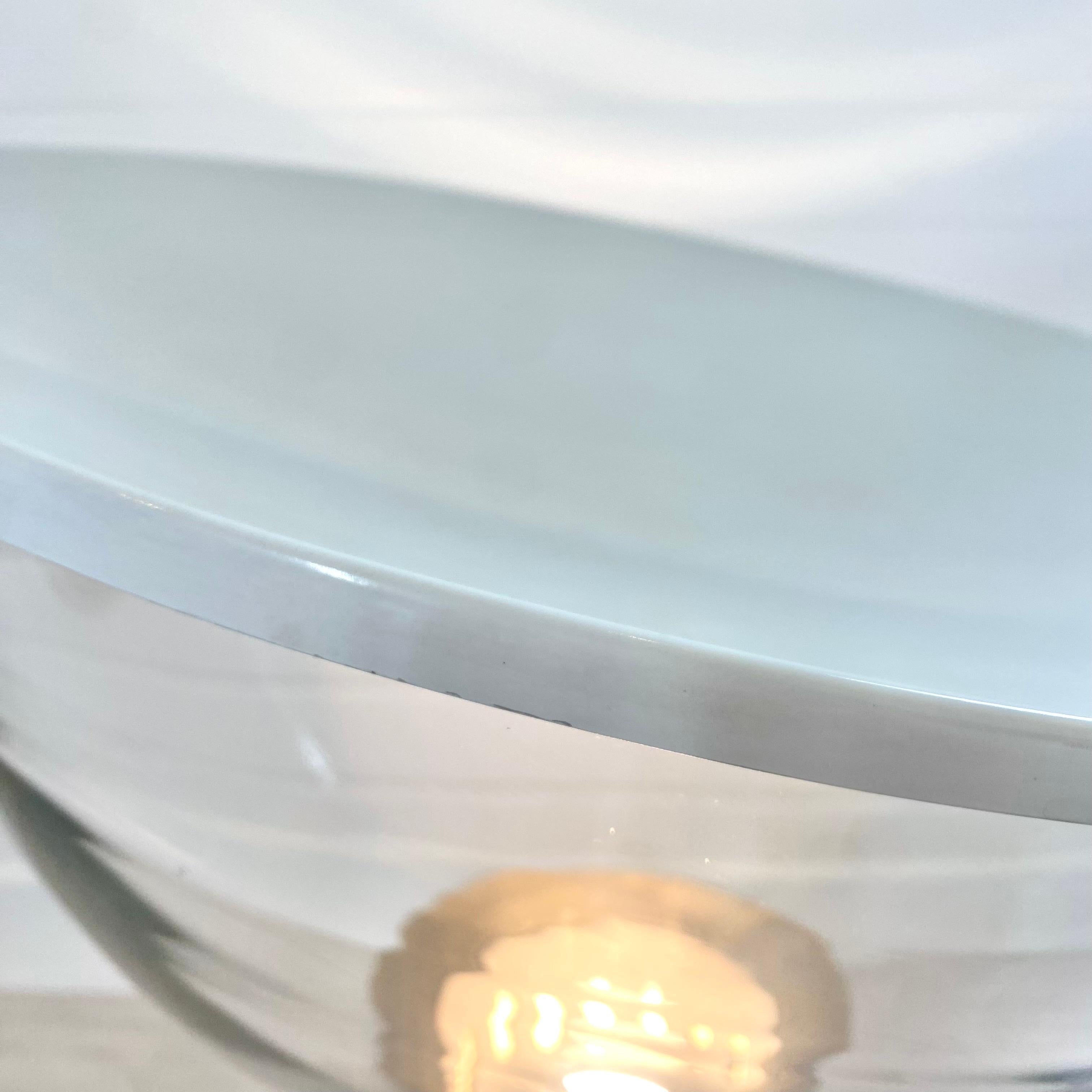 Lámparas de mesa Taccia de Achille Castiglioni, años 60 Italia Vidrio en venta
