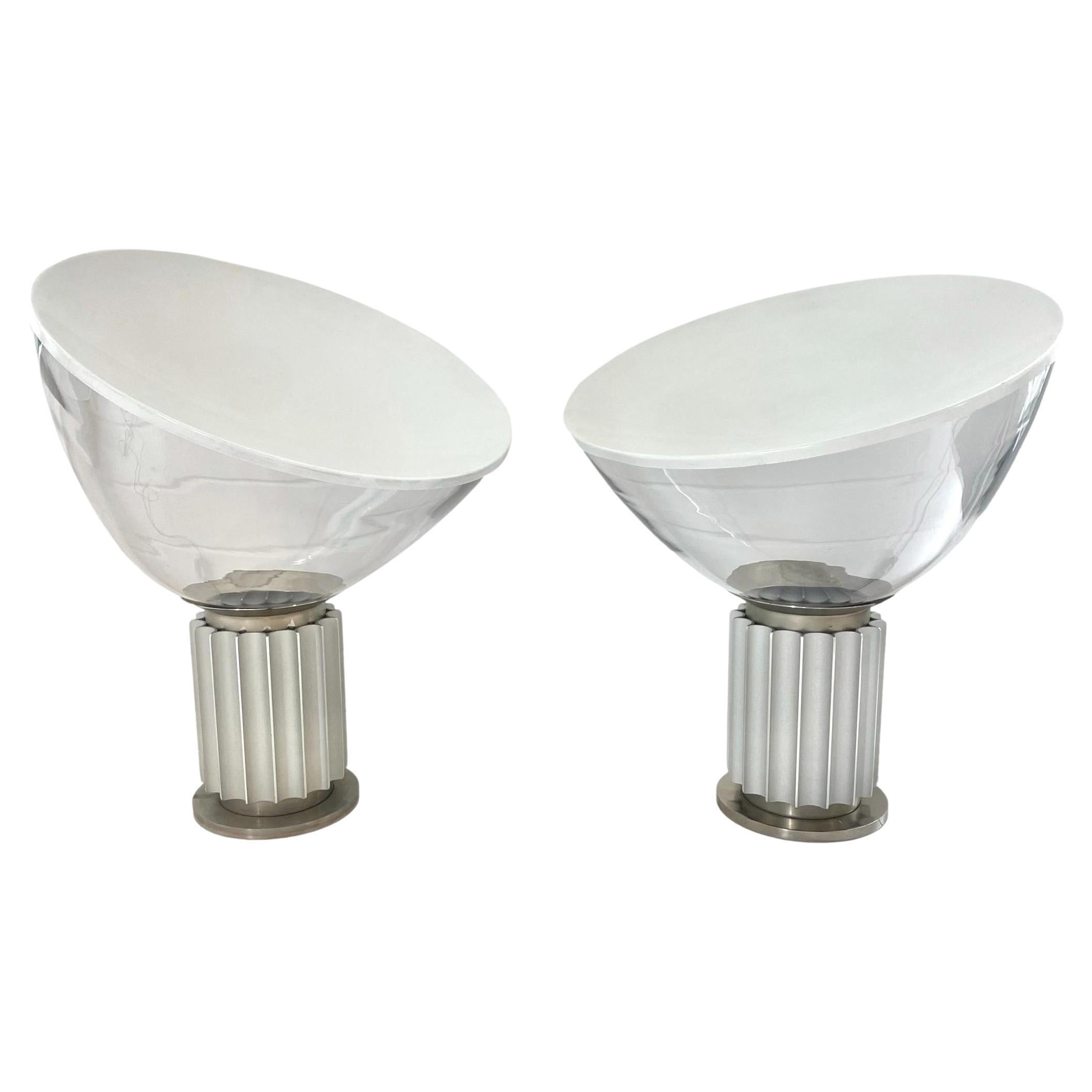 Lámparas de mesa Taccia de Achille Castiglioni, años 60 Italia en venta