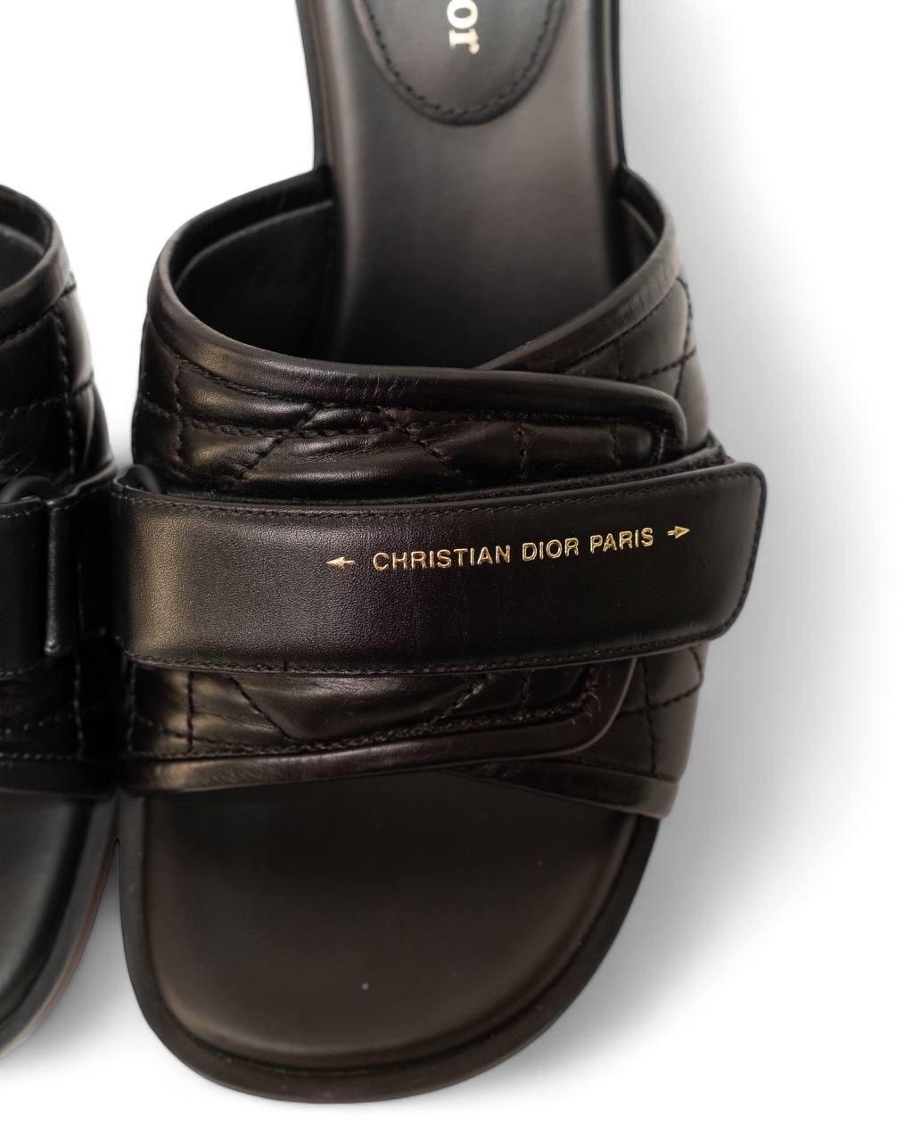 Tacco Dior Mule (R)Evolution Cannage Nero For Sale 1