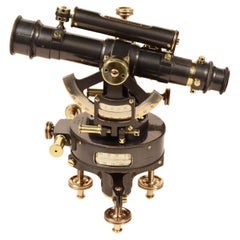 Tachéomètre modèle Soldati fin 19ème siècle signé La Filotecnica Milano