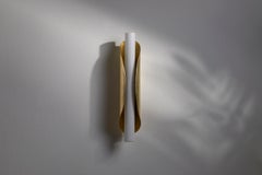 Applique murale Taco De Luz 30 d'Aristotelis Barakos, bronze satiné