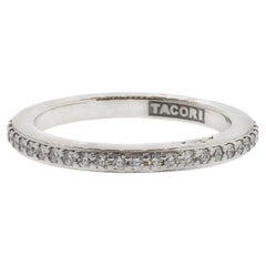 Tacori 18K White Gold Diamond Eternity Band