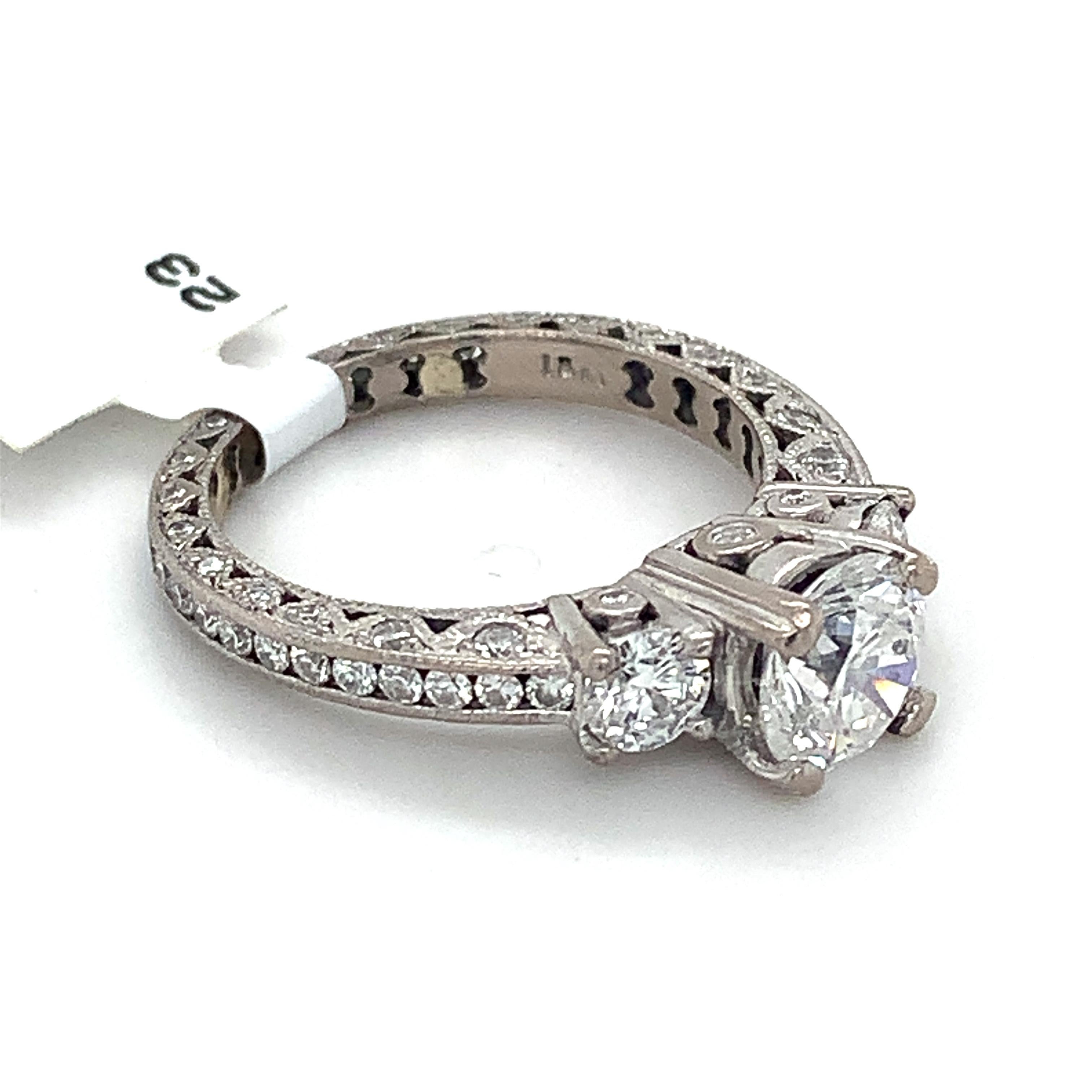 3 stone eternity ring