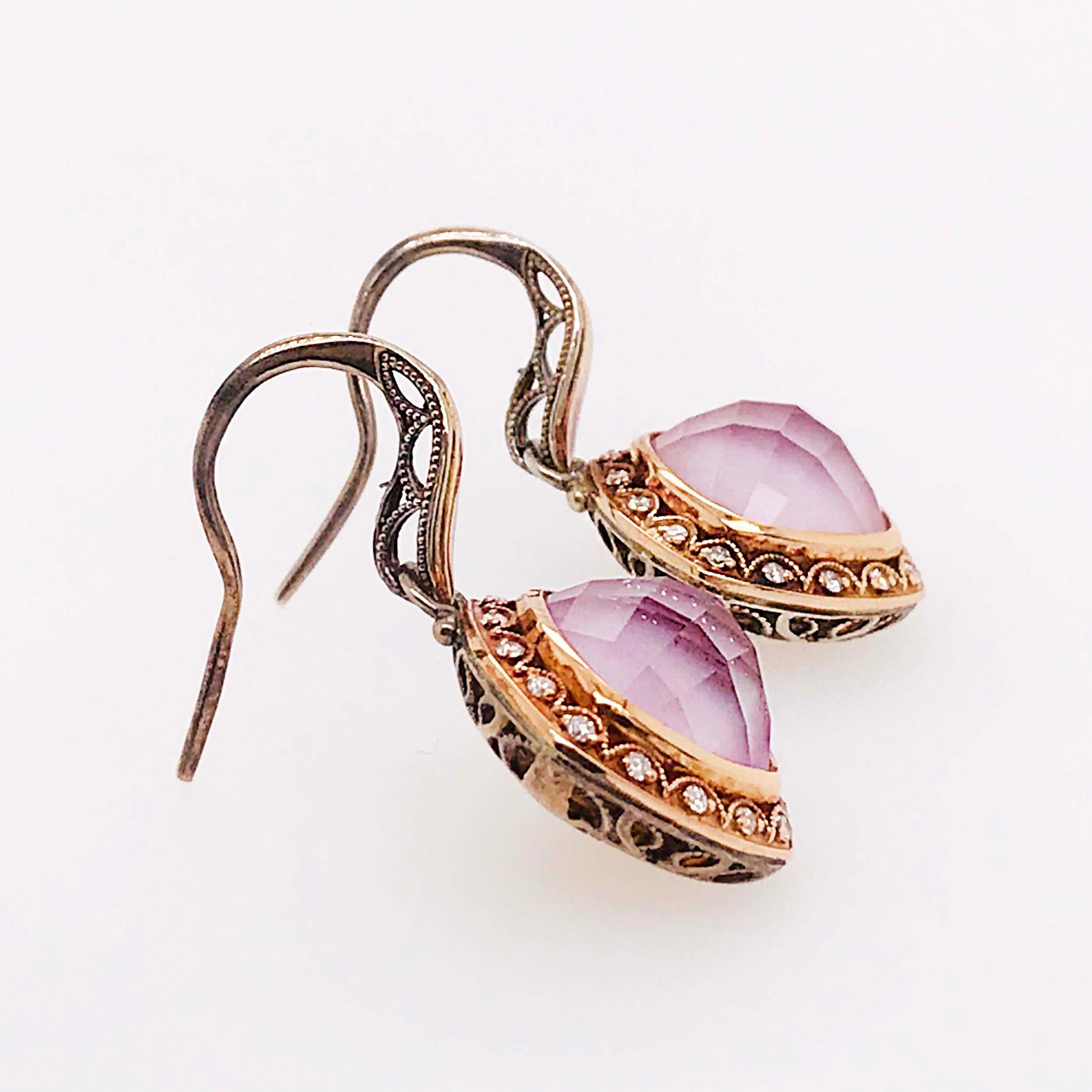 tacori amethyst earrings