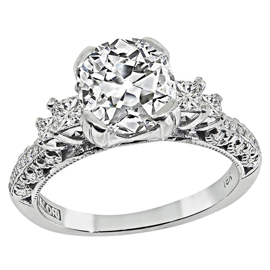 Tacori 2.00ct Diamond Engagement Ring For Sale