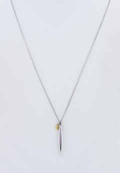 TACORI 925 18K Offene Surfboard-Halskette mit Anhänger