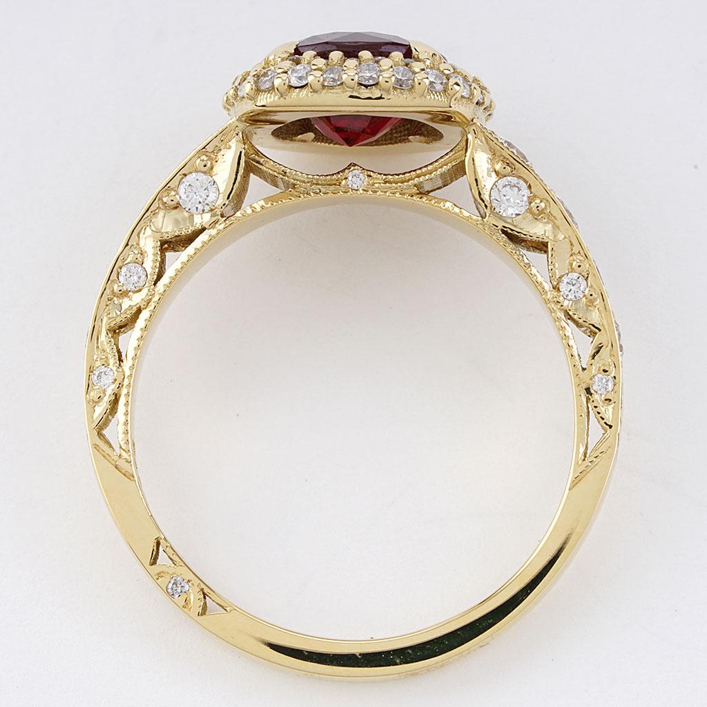 tacori yellow gold engagement rings