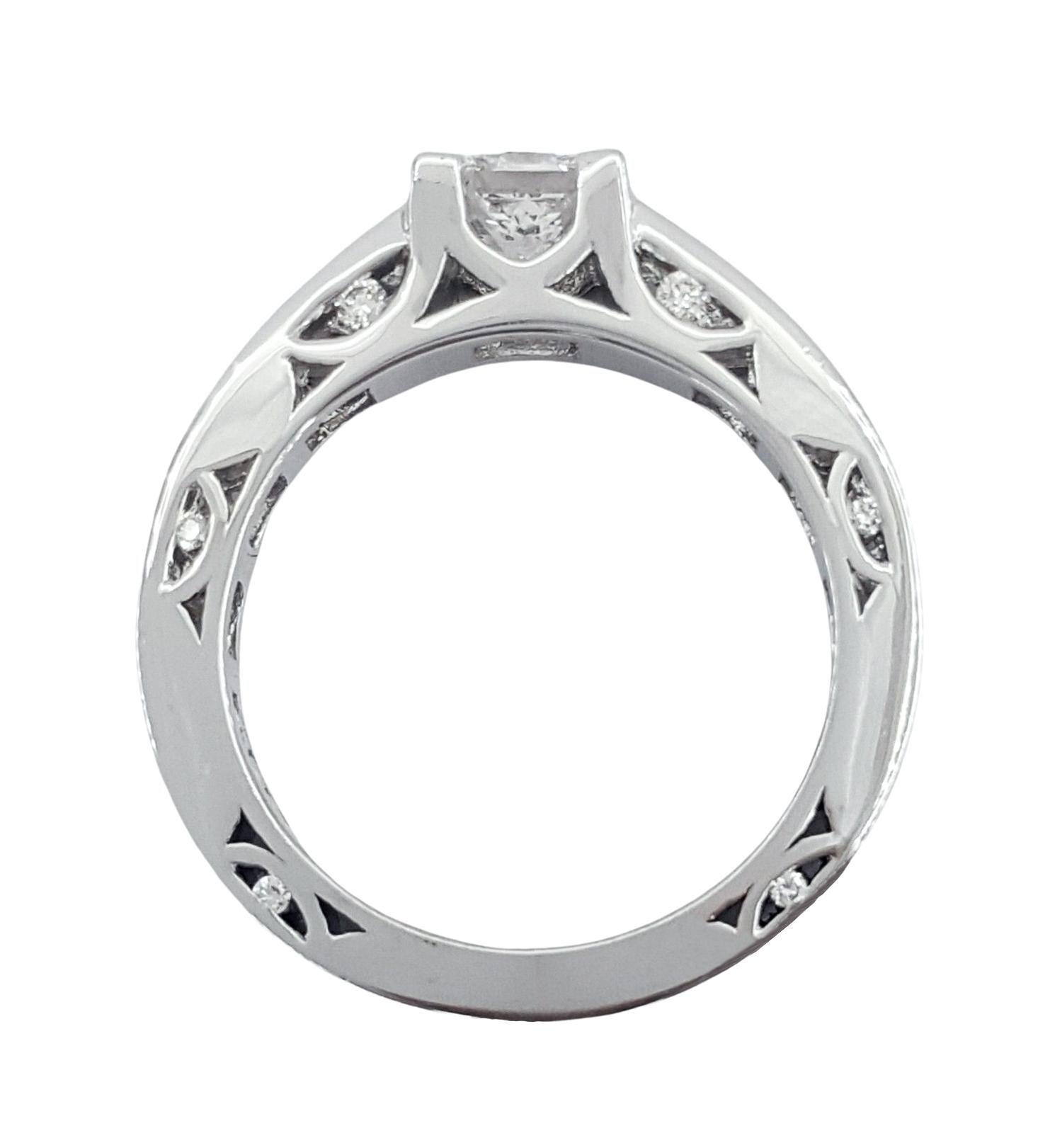 Contemporary Tacori Diamond Engagement Ring  For Sale