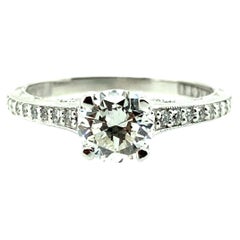 Used Tacori Diamond Engagement Ring in 18 Karat Gold 