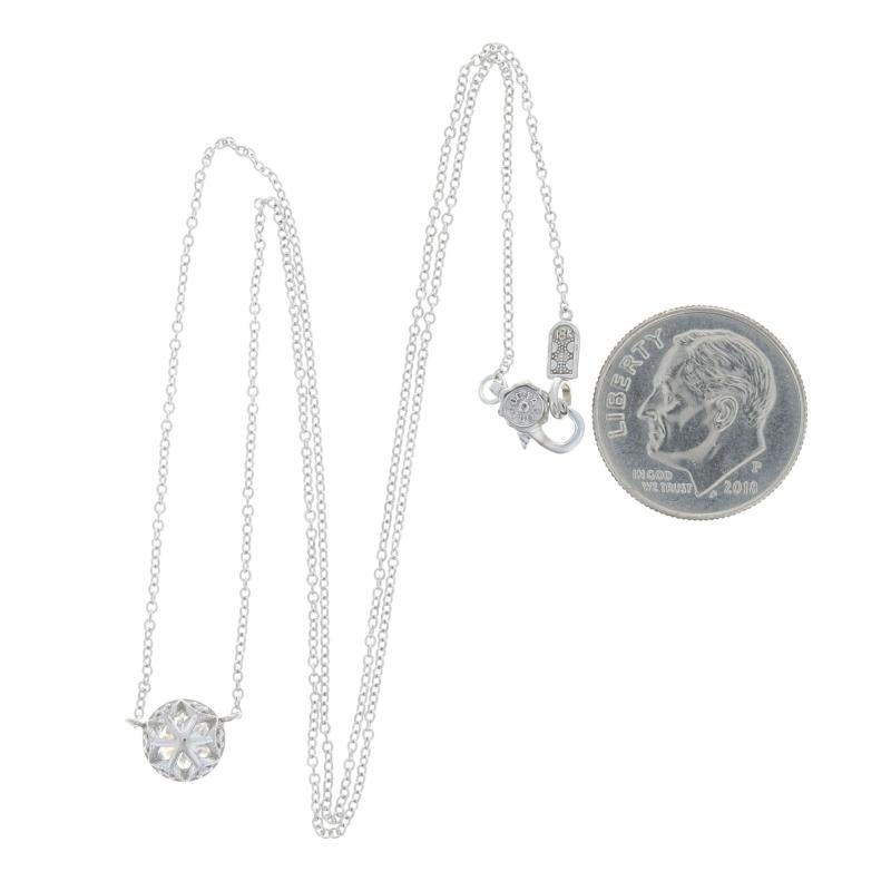 Women's Tacori Diamond Halo Necklace 16 1/2