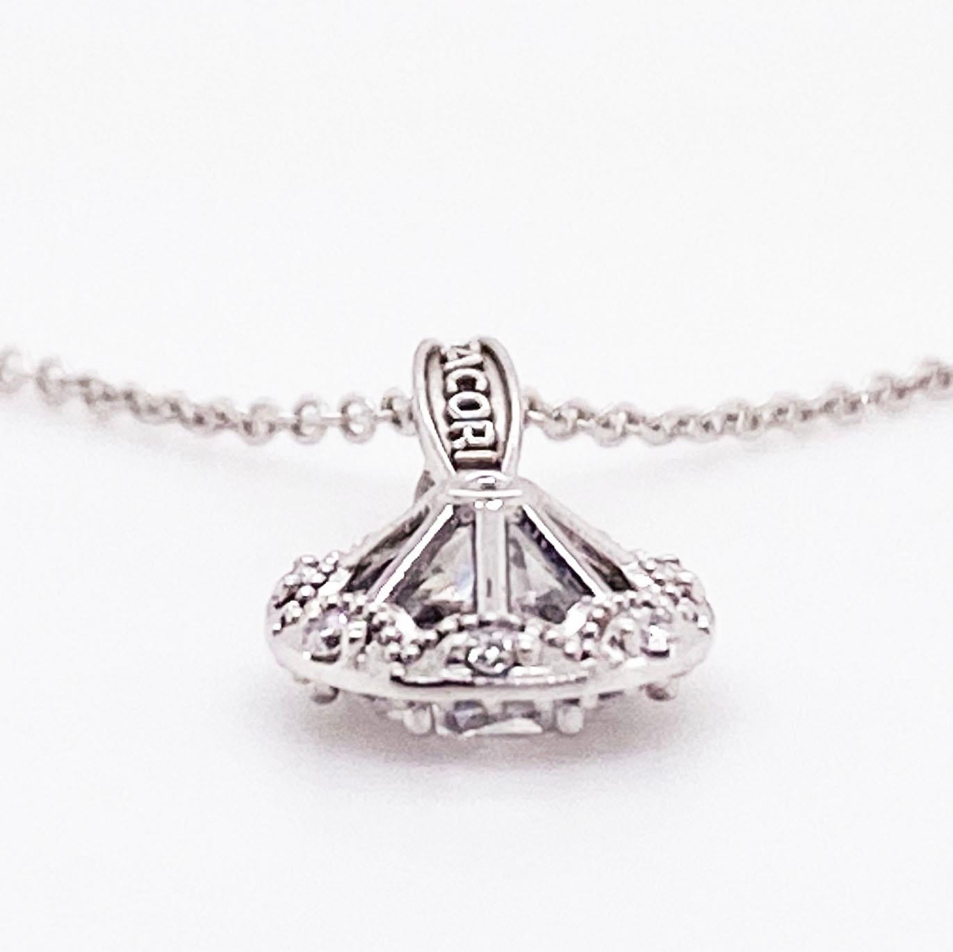 tacori diamond necklace