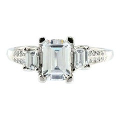 Tacori Diamond Semi Mount Ring in Platinum