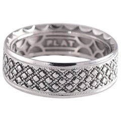 Tacori Men
s Platinum Sculpted Wedding Band 15.90 Grams