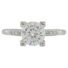 Tacori Bague de fiançailles solitaire en diamants ronds 18 carats