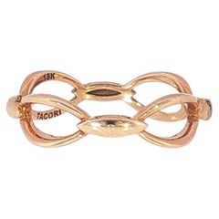 Tacori Simply Tacori 18K Rose Gold Open Marquise Stackable Eternity Band — Sz 7