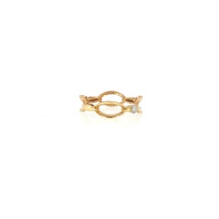 Tacori Simply Tacori 18K Yellow Gold Open Marquise Eternity Band — Size 7