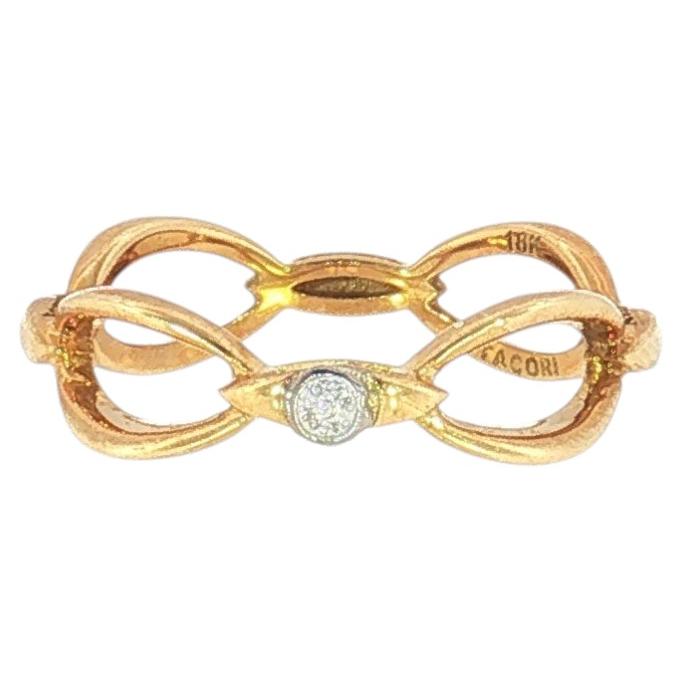 Tacori Simply Tacori 18k Yellow Gold Open Marquise Eternity Band — Size 7