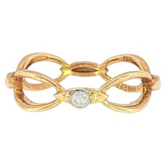 Tacori Simply Tacori 18K Yellow Gold Open Marquise Eternity Band — Size 7