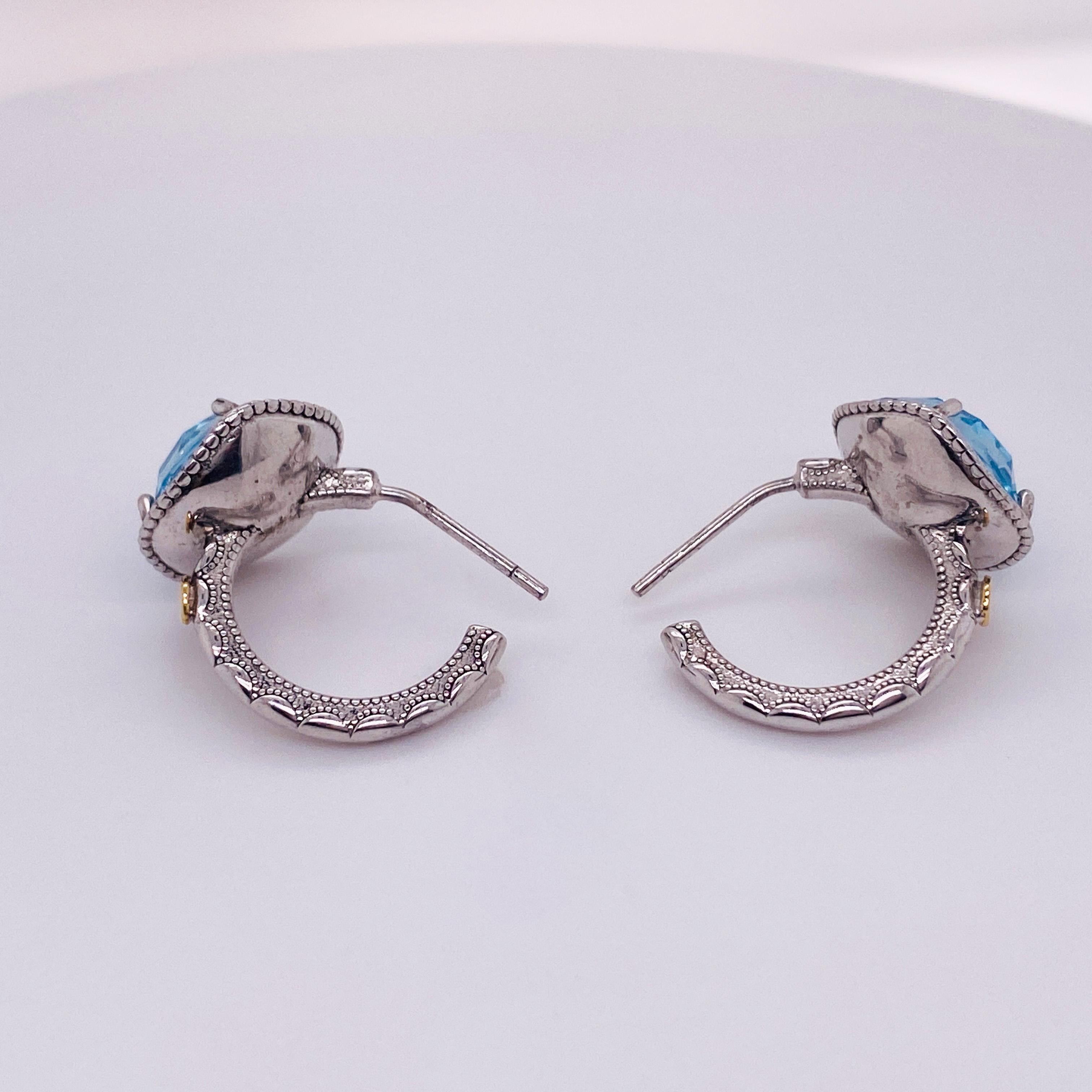 tacori london blue topaz earrings