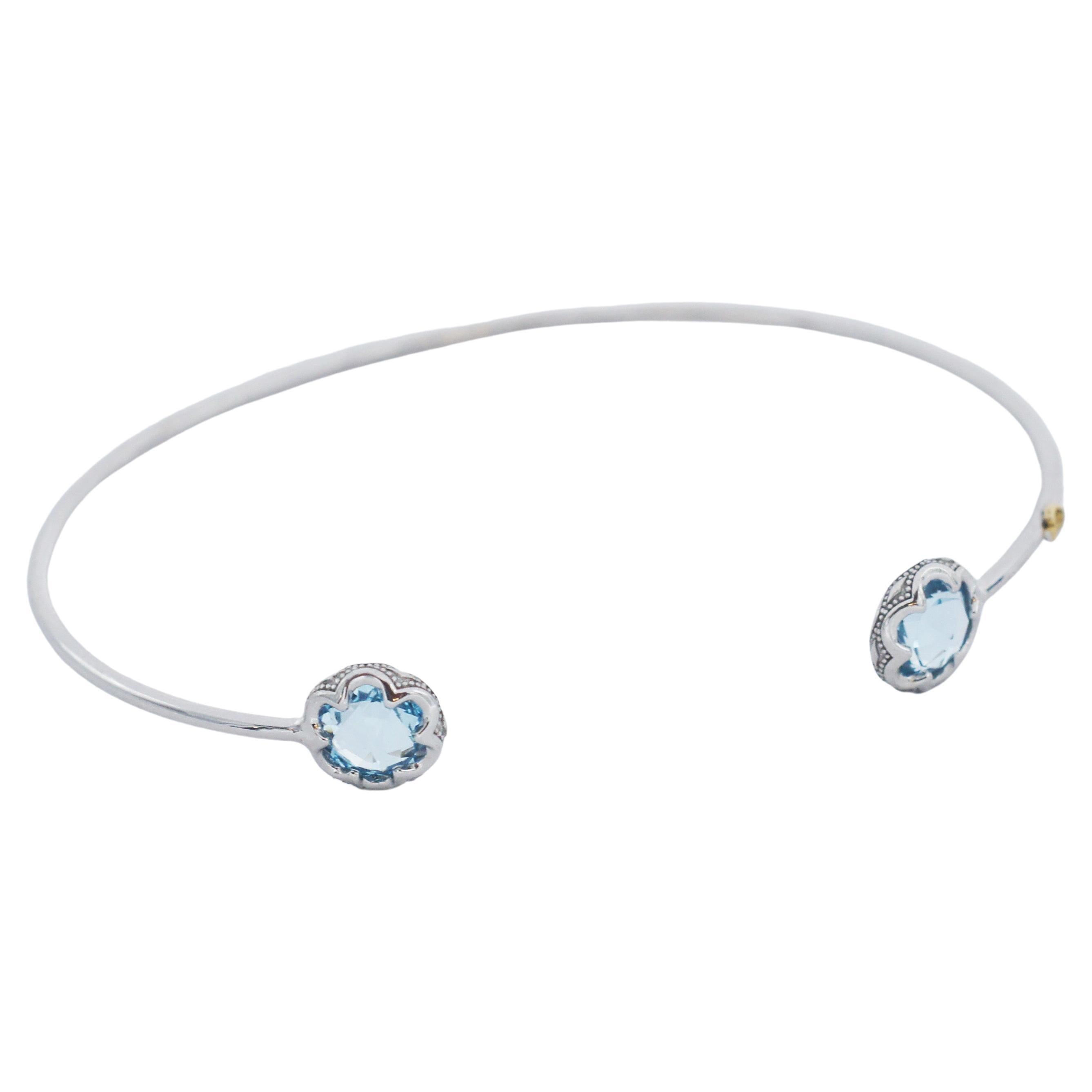 TACORI SONOMA SKIES 925 Sterling Silver Blue Topaz Bracelet