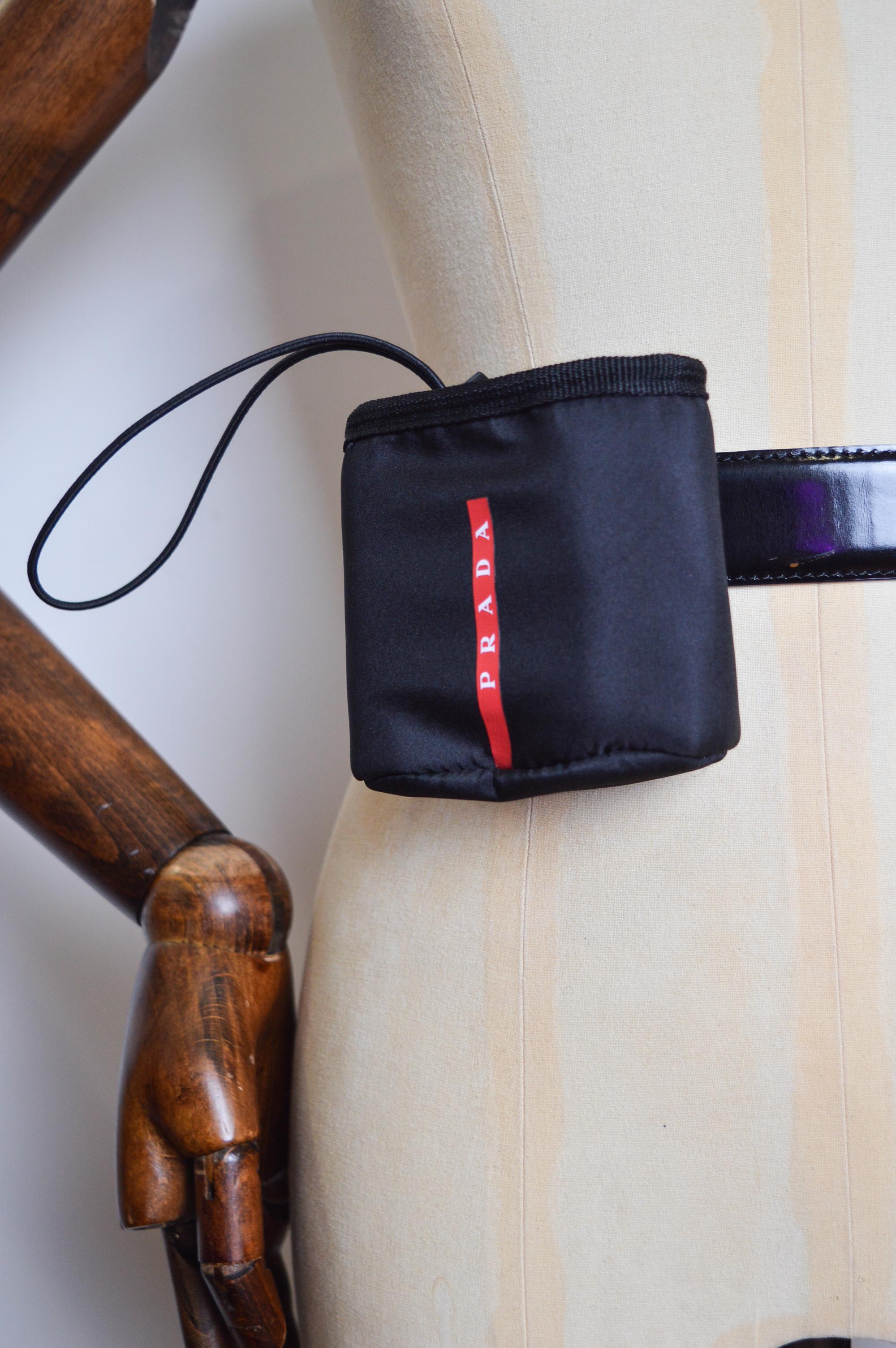 Tactical Y2k Wristlet PRADA Mini Bag - Lignea Rossa Climbing Pouch For Sale 1
