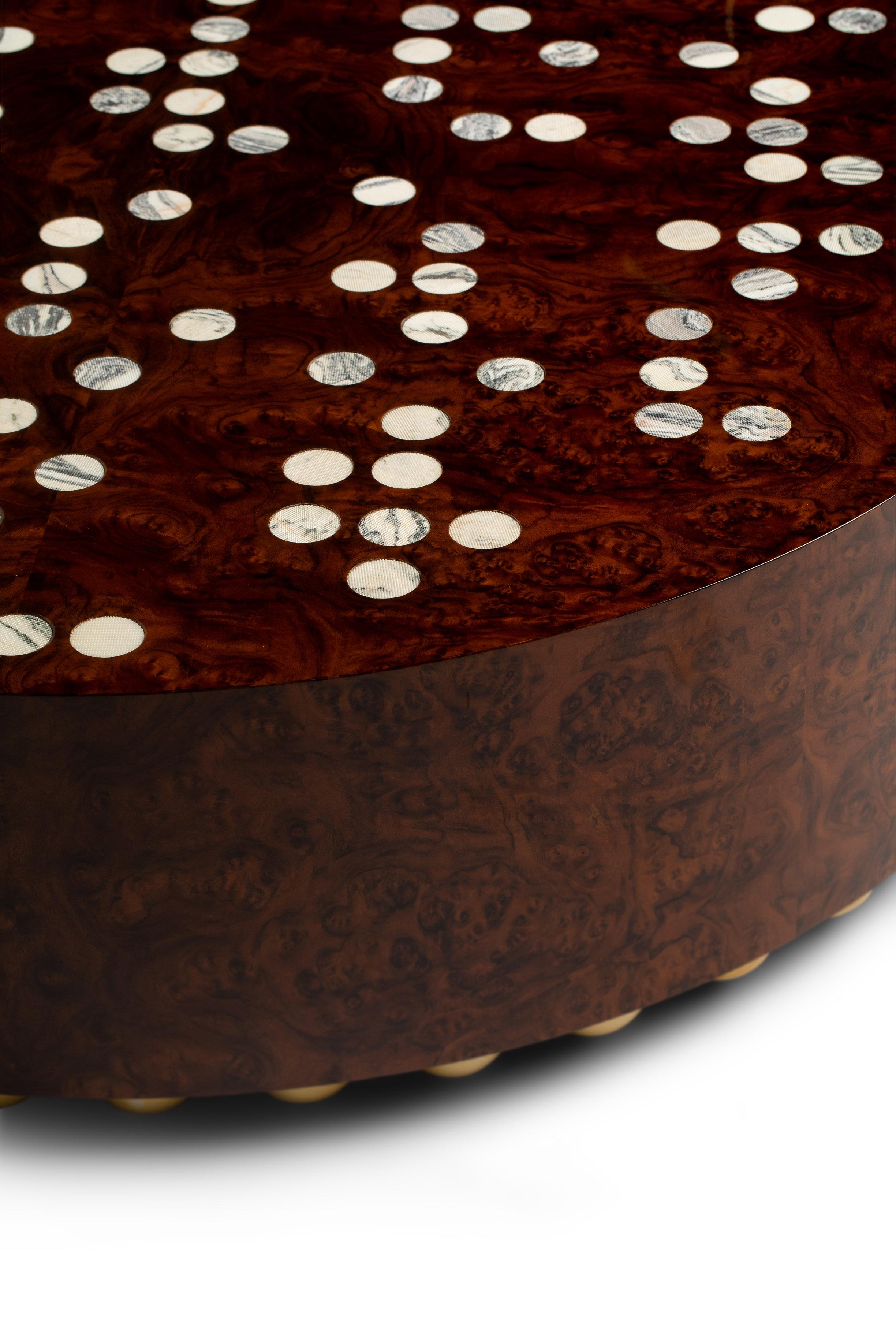 American Taction Coffee Table from the Qualia Collection by Azadeh Shladovsky For Sale