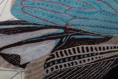 Tacua Fukushimae, Hand Knot, Wool and Bamboo Silk, 200 Kpi, 1, Lanzavecchia +Wai