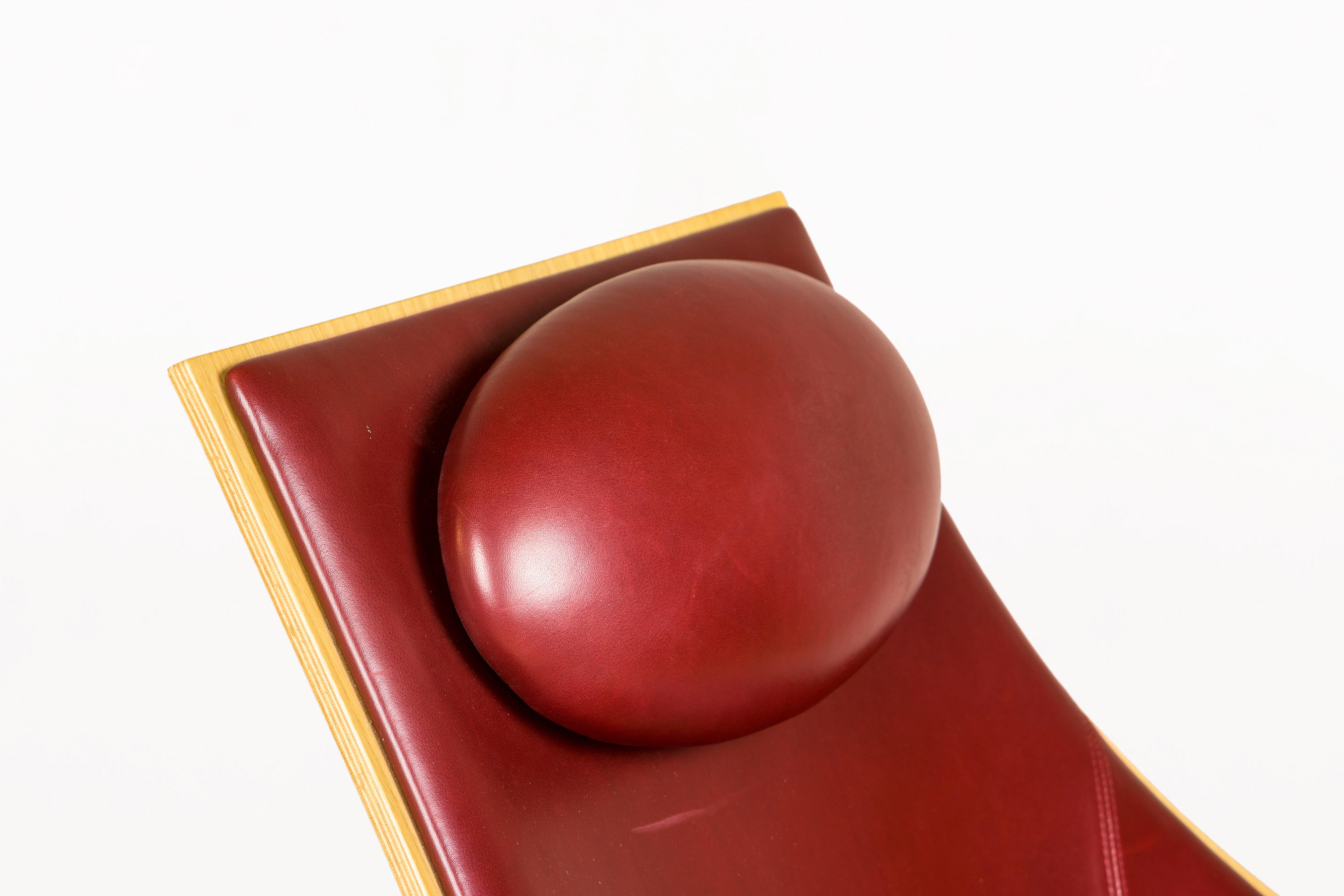 Leather Tadao Ando Chair 