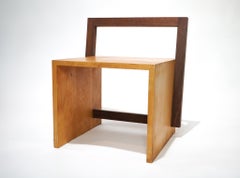 Tadao Arimoto fauteuil de salon minimaliste en bois